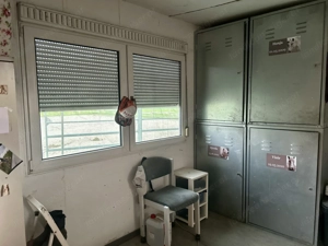 Container 9x3 m. Kl. Küche, Holzofen  Bild 6