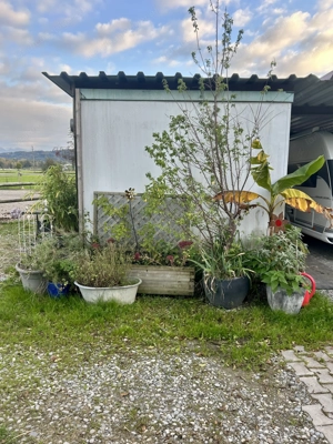 Container 9x3 m. Kl. Küche, Holzofen  Bild 4