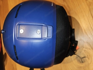 Neuwertiger POC-Schihelm, Größe XL 59-62 cm, dunkelbau Bild 3