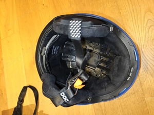 Neuwertiger POC-Schihelm, Größe XL 59-62 cm, dunkelbau Bild 4