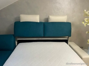 Luxus Eck-Schlafsofa m. Bettkasten und Extras LF 160 200