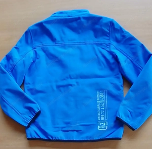 Softshelljacke, Größe 152, Farbe: blau Bild 2