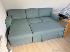 IKEA BARSLÖV 3er-Bettsofa mit Récamiere Bild 2
