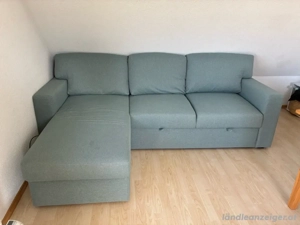 IKEA BARSLÖV 3er-Bettsofa mit Récamiere