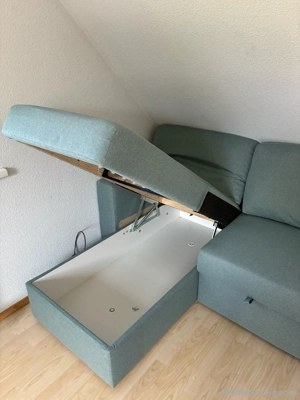 IKEA BARSLÖV 3er-Bettsofa mit Récamiere Bild 3