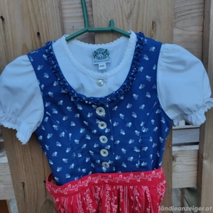 Dirndl Gr 122 Kind hochwertige 