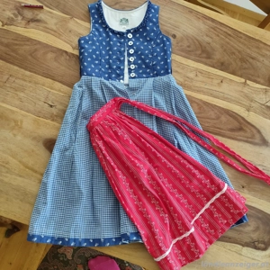 Dirndl Gr 122 Kind hochwertige  Bild 4