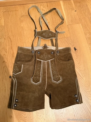 Echtlederhose Größe 164 Bild 2