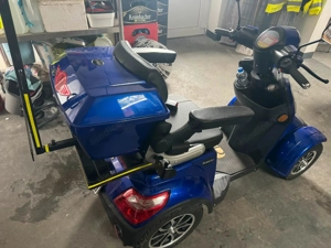 E Shopper,Rolektro E-Quad 25 V.3 Lithium, Blau, 25 kmh Bild 8
