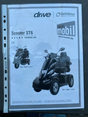 E-Scooter,E-Mobil,Drive Medical ST6,Elektromobil Bild 5