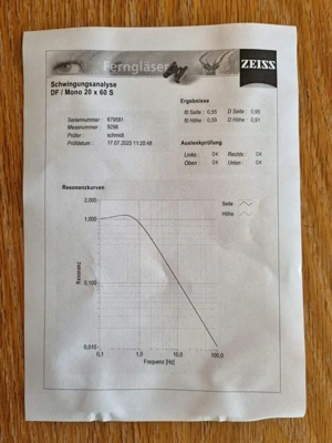 Fernglas Zeiss 20x60 S  Bild 4