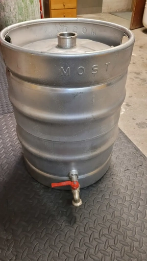 Edelstahl Druckfass 50L