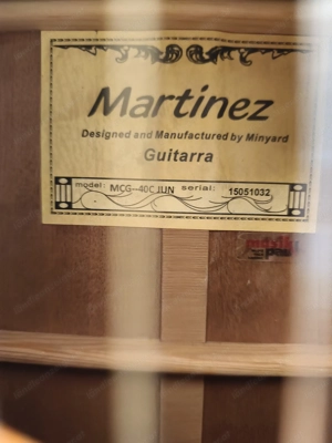 Martinez Gitarre 