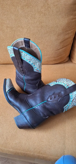 Cowboystiefel zweigarbig Bild 2