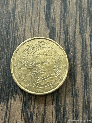 50 Cent Umlaufmünze Kroatien 2023