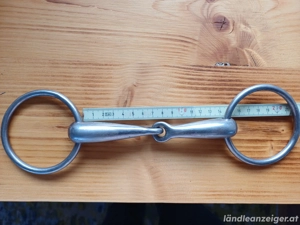 Pferd Wassertrense 14cm Bild 3