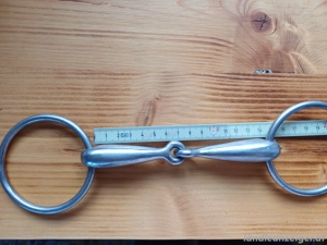 Pferd Wassertrense 14cm Bild 2