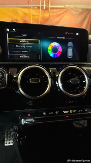 Mercedes A Cla Ambientebeleuchtung nachrüstung Bild 2