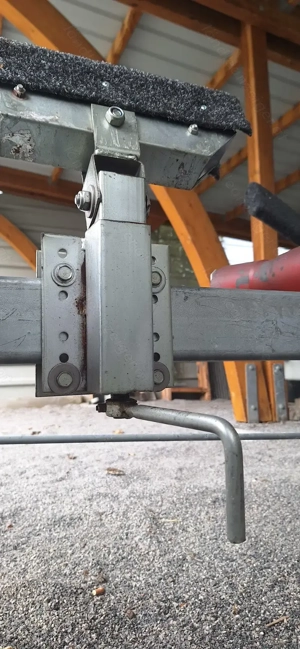 Kielstütze, Spindelstütze, Bootsstütze, Bootsanhänger