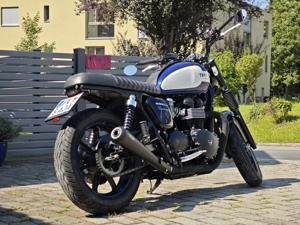 Triumph Bonneville T100 Sonderedition Newchurch Cafe Racer Bild 4