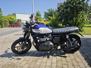 Triumph Bonneville T100 Sonderedition Newchurch Cafe Racer Bild 3