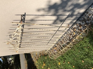 Eisengitter als Deko für Garten Bild 2