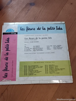 Schallplatte Le fleurs de la petite Ida