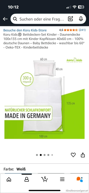 Daunendecken für Babies und Kleinkinder Bild 5