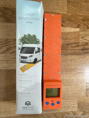 Fahrzeugwaage  Stützlastwaage  Caravan Weigh Control Bild 2