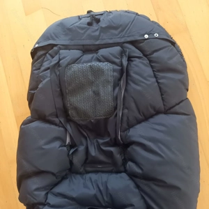 Odenwälder Fußsack schwarz Bild 3