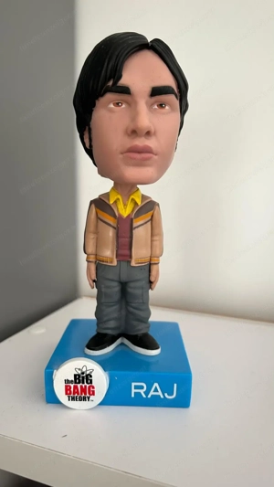 Big Bang Theaory Blue Ray und Wackelkopf Figuren Bild 6