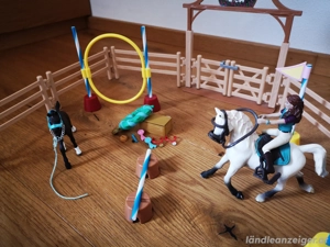 Schleich Pferdekoppel mit Pferd...  Bild 2