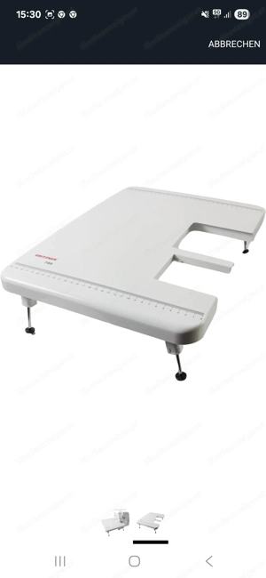 Gritzner 788 neu mit Anschiebetisch Bild 2