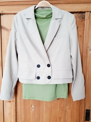 Kurzjacke und Top - Größe 34