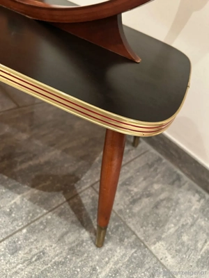 Vintage Blumenbank   Blumenetagere aus den 50ern Bild 3