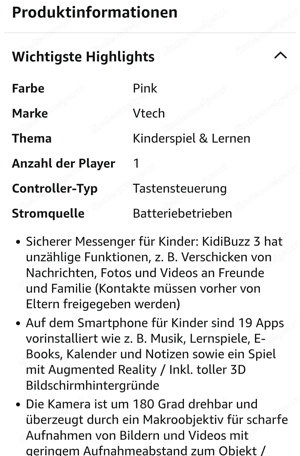 Vtech Kidi secrets, Uhr und Buzz3 Bild 3