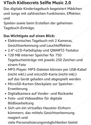 Vtech Kidi secrets, Uhr und Buzz3 Bild 5