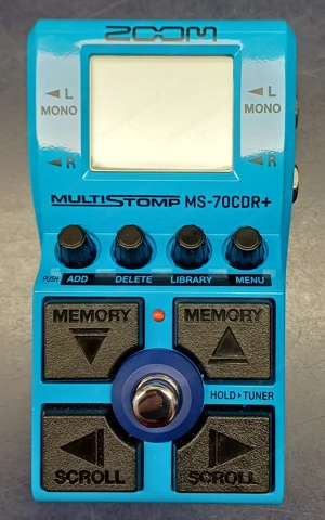 Effektgerät Chorus,Delay,Reverb,Filters   Zoom MS-70CDR+ 