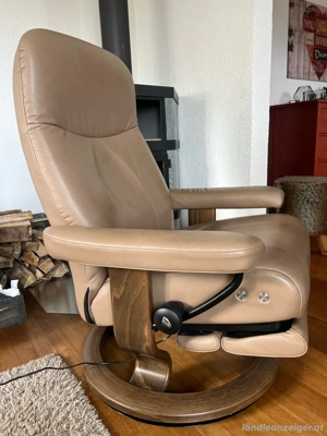 Relaxsessel von Stressless, Fernsehstuhl beige Bild 2