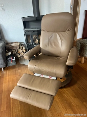 Relaxsessel von Stressless, Fernsehstuhl beige Bild 3