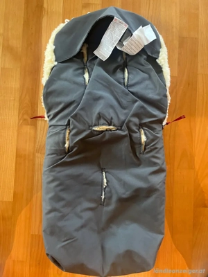 Lammfell Fußsack Kaiser Bild 3