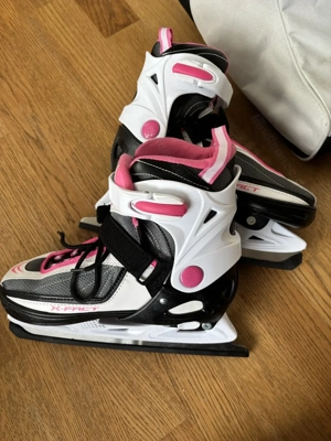 Eislaufschuhe, Schlittschuhe mitwachsend - Größe 35-39 Bild 2