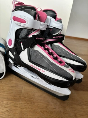 Eislaufschuhe, Schlittschuhe mitwachsend - Größe 35-39 Bild 3