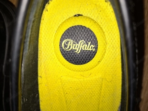 Originale Baffalo Schuhe (Loafer), Schwarz,Silber,Nieten  Bild 6