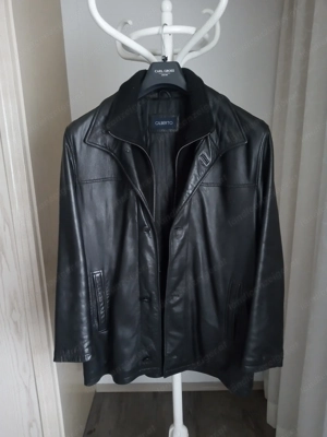 Lederjacke schwarz