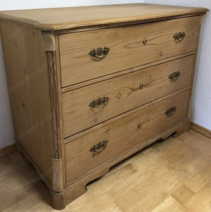 original antike Weichholz Kommode über 100 Jahre Biedermeier wegen Umzug zu verkaufen