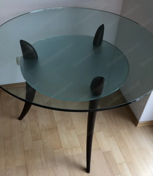 sehr hochwertiger schöner Glas Tisch Glastisch wegen Umzug günstig zu verkaufen Bild 5