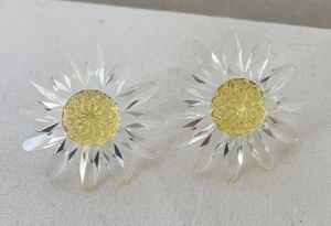 original alte Swarovski Blume Margeriten Durchmesser 5 cm Bild 6