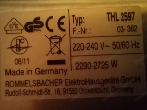 Neue Rommelsbacher Doppelkochplatte  Bild 4