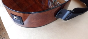 wie neu: Handliche Westerngitarre mit Tonabnehmer: Harley Benton GS-Travel-E Spruce Bild 7